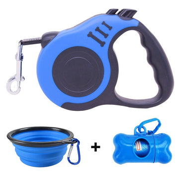 Pawlgo-Multi-Functional Dog Leash W/Built-In Water Bottle
